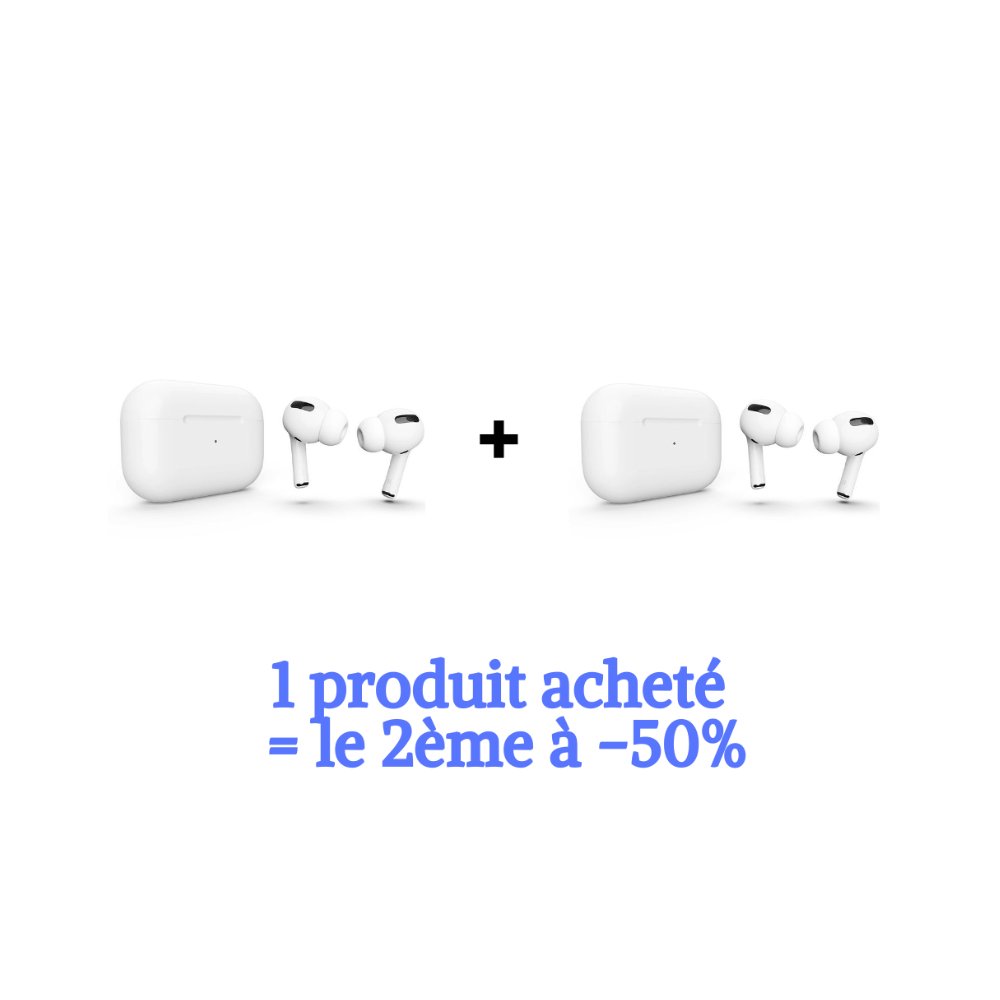 Écouteurs AirPods Pro 1ère Génération avec Boîtier de Charge - Réduction de Bruit