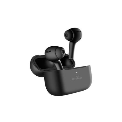 Écouteurs Bluetooth Intra-auriculaire, Noir, Pour iPhone, Android, ordinateur & tablette