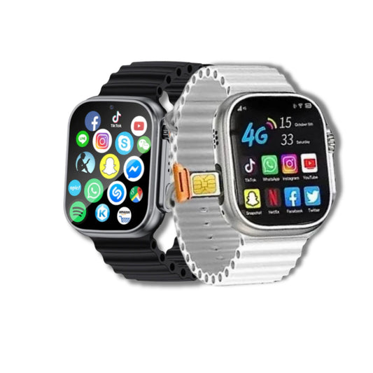 Montre connectée 4G appels et SMS, LTE cellular, MY WATCH ULTRA MAX™ 4G