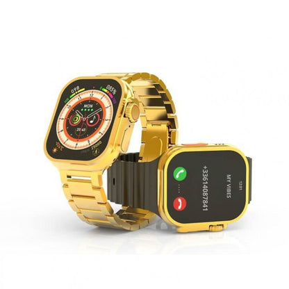 Montre connectée Bluetooth appels et SMS, pour iPhone & Android, MY WATCH ULTRA MAX™ VERSION OR